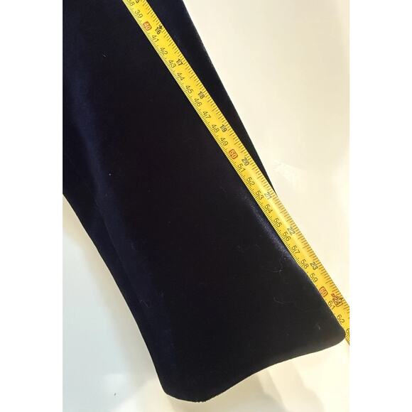 On Parle De Vous Paris Velvet Blazer Navy Blue Double Breasted Jacket T1 - Picture 6 of 9